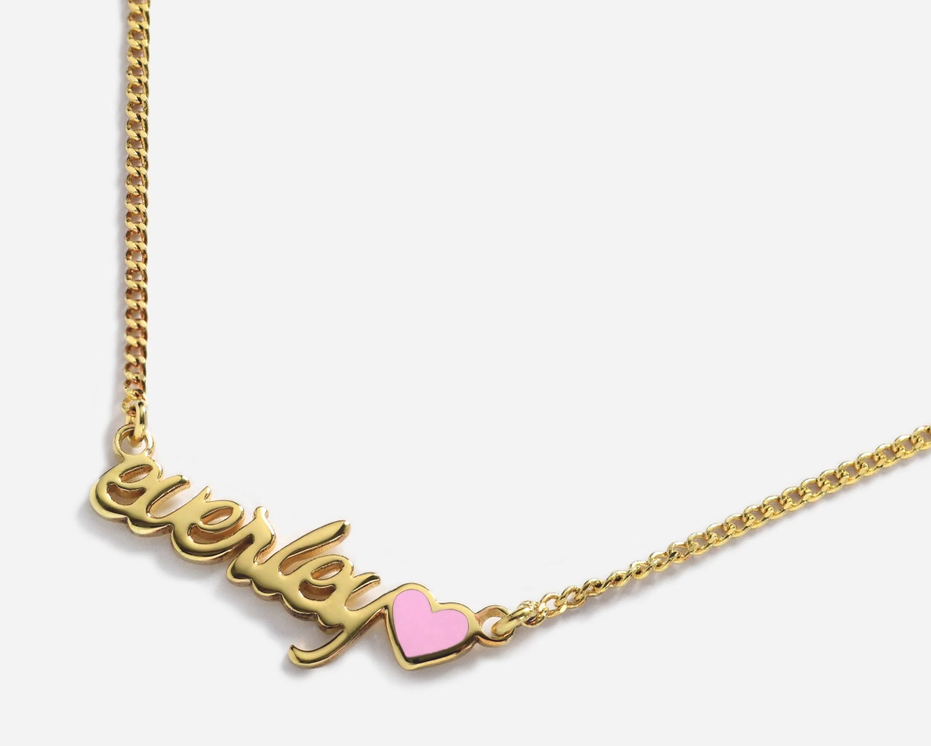 Custom one name personalized necklace