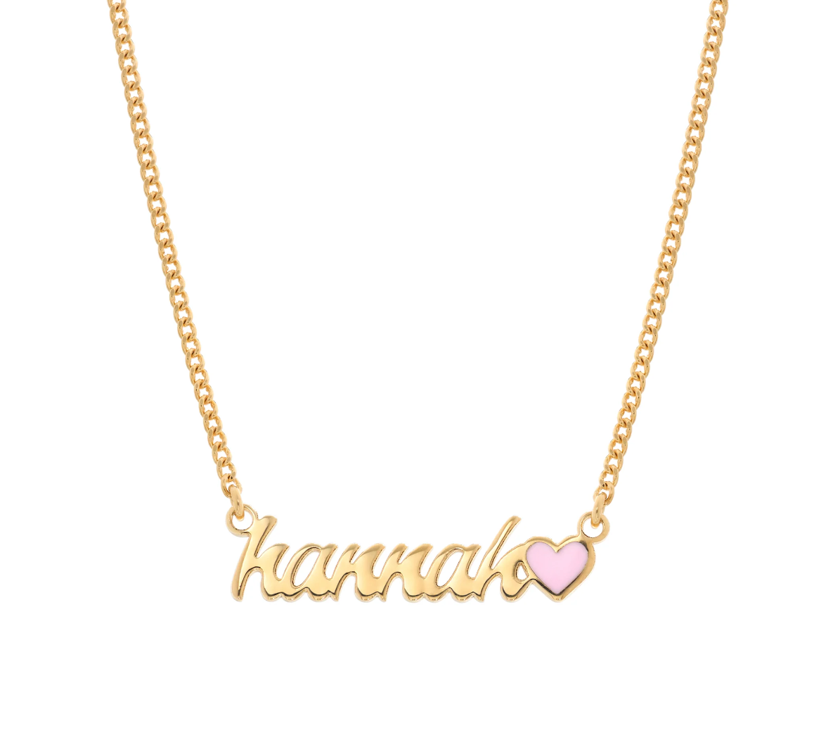 Custom one name personalized necklace