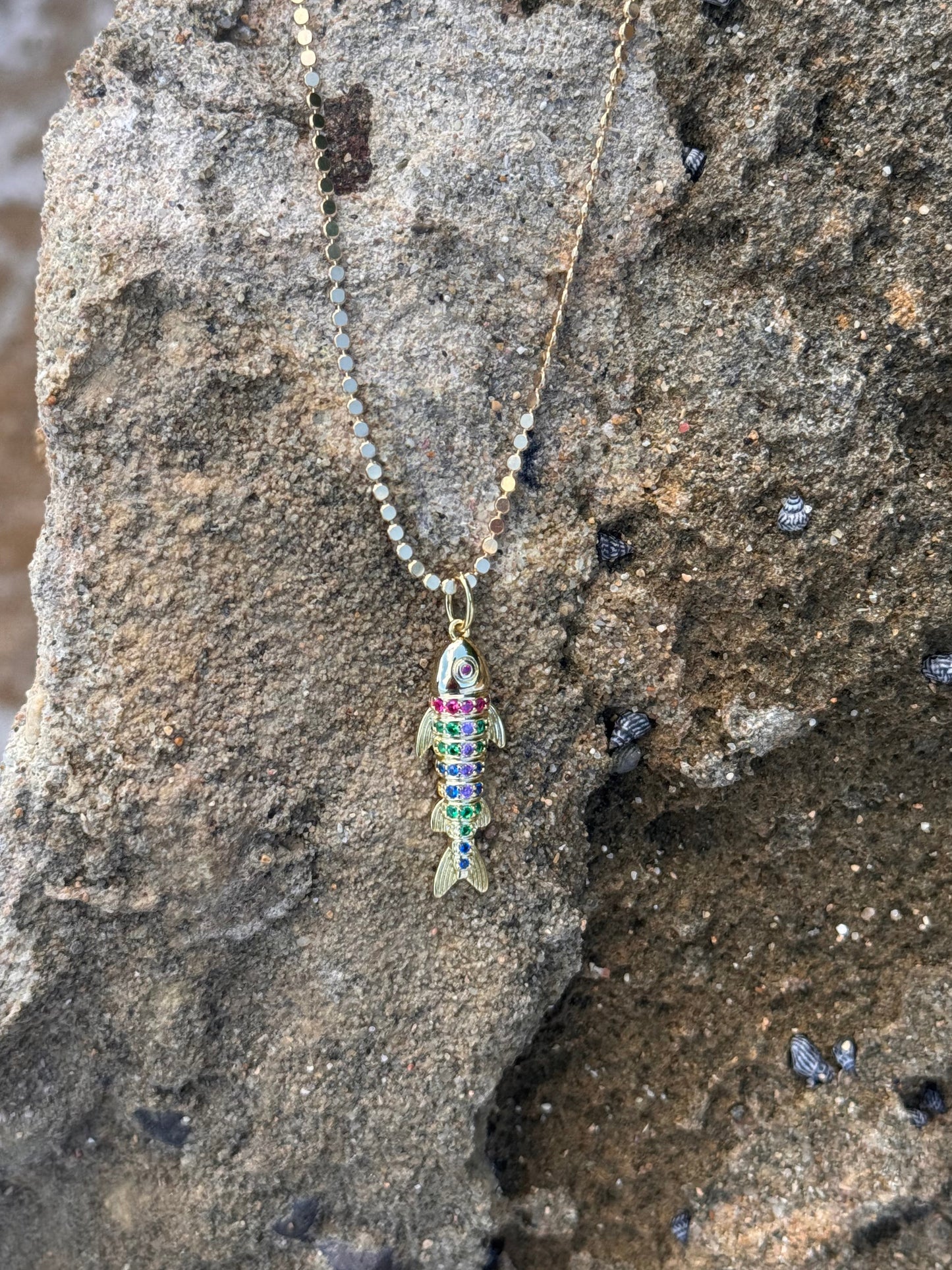 Sardine Fish Necklace