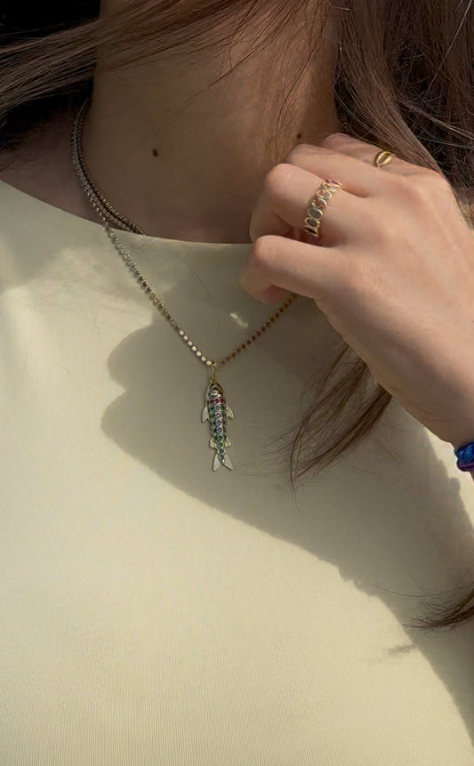 Sardine Fish Necklace