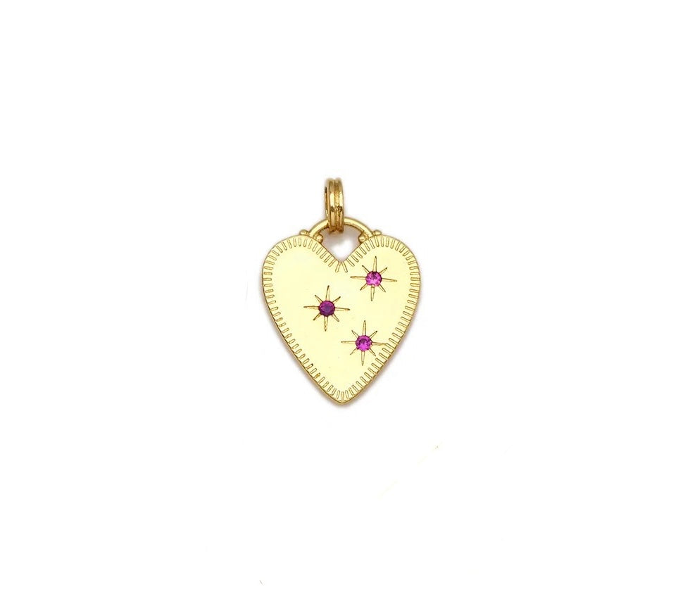 Bright Heart (Q) Charm