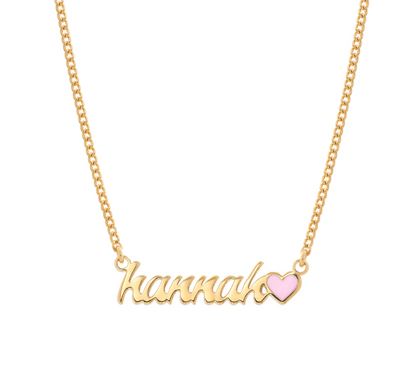 Custom one name personalized necklace