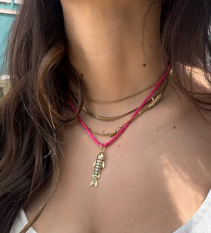 Sardine Fish Necklace