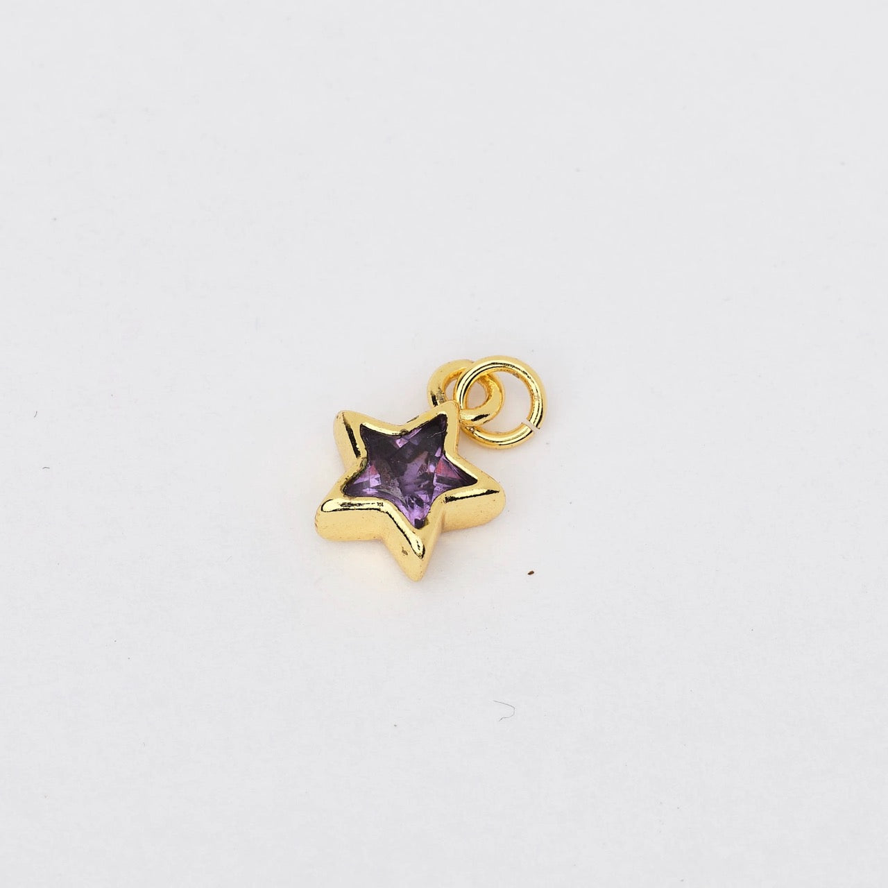 Purple Little Star (K) Charm